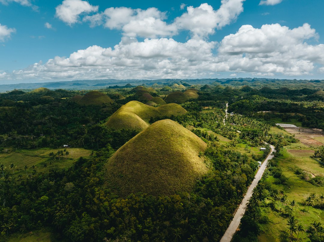 Chocolate Hills in Bohol, Philippines, featured in the Cebu and Bohol seven-day itinerary