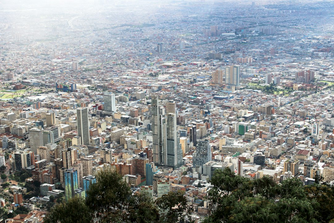 View of Bogotá Colombia illustrating official Colombian digital nomad visa research