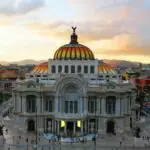 Palacio de Bellas Artes in Mexico City for a first-time four-day itinerary