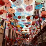Colorful street scene in Mexico City for traveler social life and first-meeting travel planning